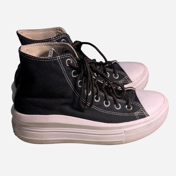 Converse high-top platform sneakers — the Move Platform edition - Size 8 - Picture 1 of 8